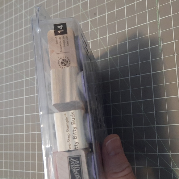 Itty Bitty Buds Rubber Stampin Up set - Picture 3 of 3